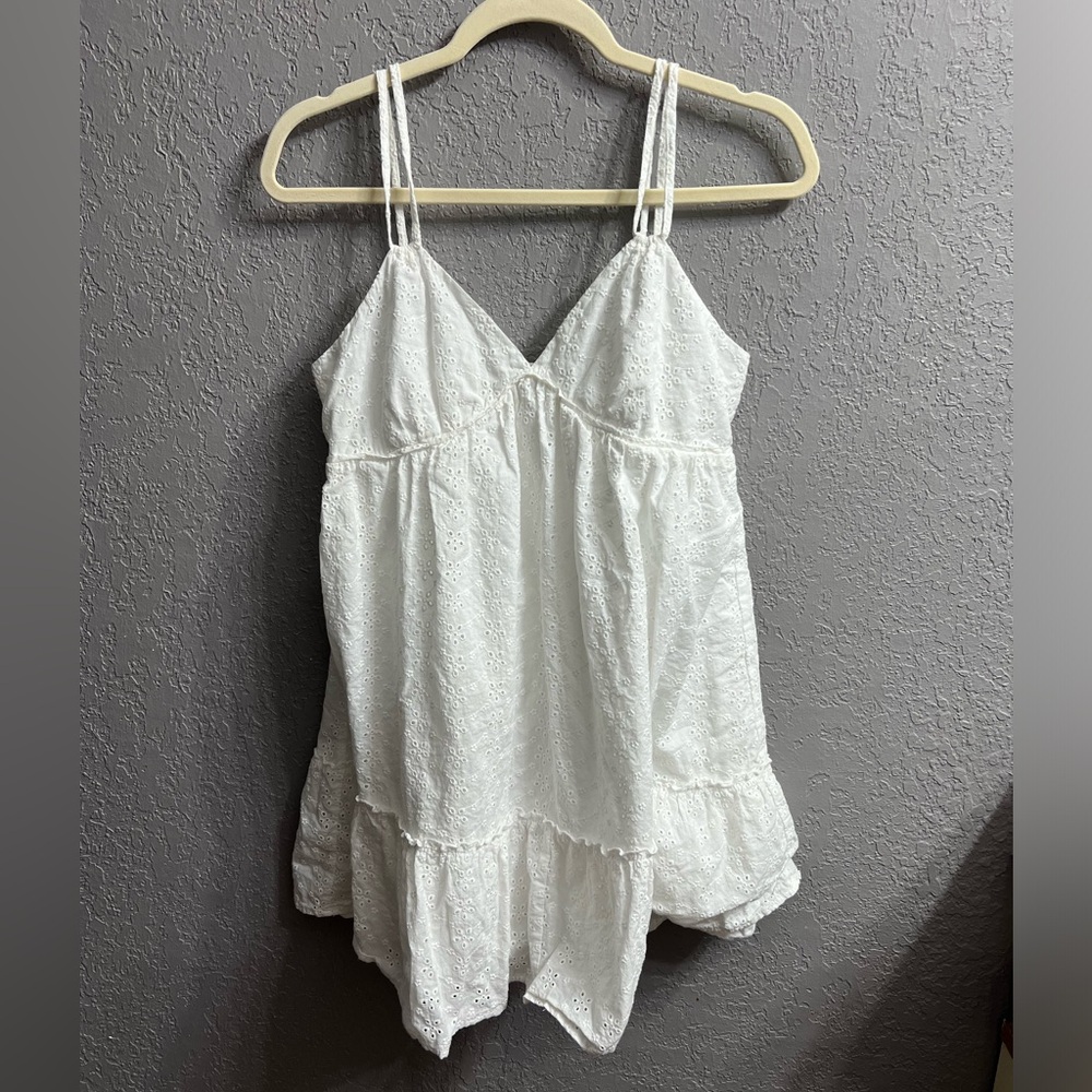 Wild Fable White Eyelet babydoll dress